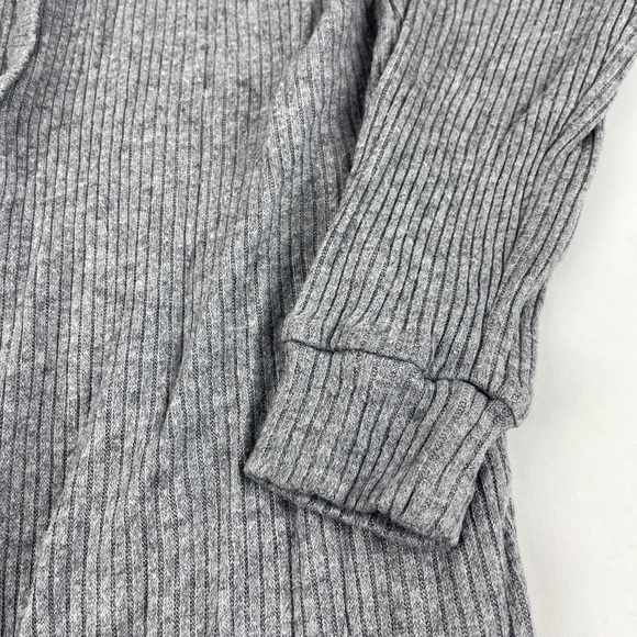 Como Black Cardigan Sweater Womens Medium Gray - Picture 4 of 8